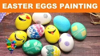 How To Decorate Easter Eggs🐣? DIY Easter Ideas For Painting Eggs! Easter 2018 | A+ hacks