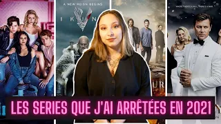 Les séries que j'ai arrêtées de regarder en 2021