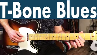 How To Play T-Bone Blues On Guitar | T-Bone Walker Guitar Lesson + Tutorial