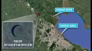 The Eye - A Mysterious Rotating Island in Argentina