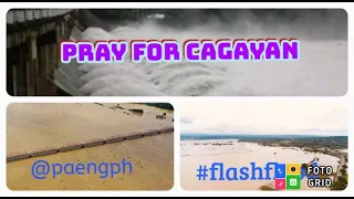 Flashflood:Magat Dam Spill Flood over Cagayan #paengph