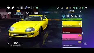 Get  a new car "Toyota Supra" (Need For Speed) No limit
