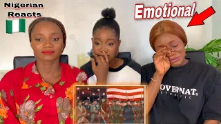 Nigerian Siblings Reacts to - Star Spangled Banner As You’ve Never Heard It | FIRST TIME REACTION 😭