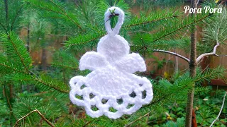 Crochet Angel Ornament I Crochet Christmas Decorations I Crochet Christmas Ornaments