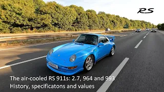 Classic Car TV: Porsche 911 RS - 2.7, 964 and 993. Design, features (and values!)