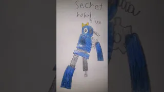 secret robot 👑blue🔵 from rainbow friend chapter 2