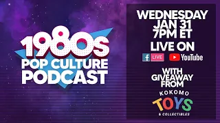 Live 80s Podcast and Giveaway