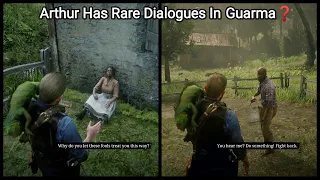 I Didn't Know Arthur Has Unique HIDDEN Dialogues With People In Guarma - RDR2