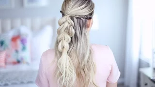 4 in 1 Pull-Thru Braid | Cute Girls Hairstyles