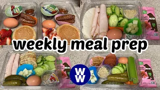 QUICK & EASY Meal Prep | Breakfast & Lunch Prep | Weight Watchers | Journey to Healthy