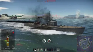 War Thunder T-51b Japanese motor torpedo boat Rank II In Combat