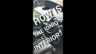 Hyundai IONIQ 5 Interior Overview UK 2022 | How Comfortable Is It? | OSV Youtube #shorts   4K