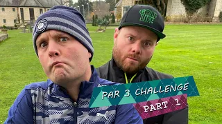 HOLE IN ONE LIP OUT!!! 🙆🏻‍♂️🤯😮 | PART 1 | PAR 3 CHALLENGE VLOG