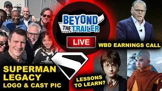 Superman Legacy Logo & Cast Photo, Avatar the Last Airbender Netflix vs Harry Potter Max Series 2026