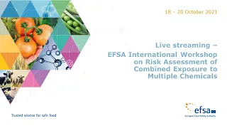 EFSA International Workshop on Risk Assessment of Combined Exposure to Multiple Chemicals, Oct 2021