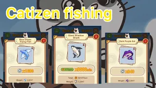 【Catizen】 fishing 直接把所有大魚釣出來給大家看