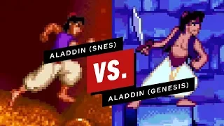 Aladdin (SNES) Vs Aladdin (Genesis)