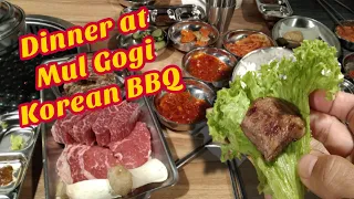 Dinner at Mul Gogi Korean BBQ