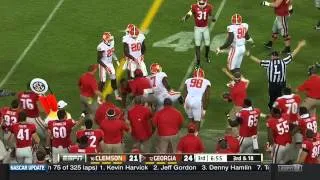 Todd Gurley Georgia Highlights vs Clemson 2014 (Nick Chubb, Sony Michel, Isaiah McKenzie)