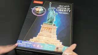 Cubicfun Statue of liberty model - ต่อจิ๊กซอว์โมเดล Statue of liberty