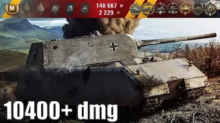 Maus 10400+ dmg медаль Колобанова 🌟🌟🌟 World of Tanks лучший бой