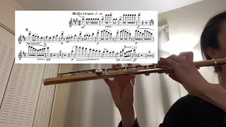 [3/25/24 practice log] Prokofiev Classical Symphony Flute Excerpt