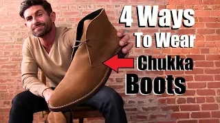4 Cool Ways To Wear Chukkas EVERY Guy Should Try!
