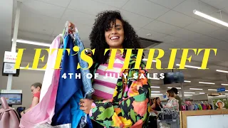COME THRIFTING WITH ME | 4th of July deals