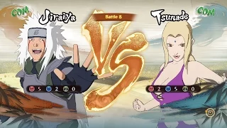Naruto Shippuden: Ultimate Ninja Storm 4, Jiraiya VS Tsunade!