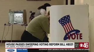 Lawmakers pass controversial elections bill