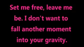 Sara Barielles - Gravity (lyrics)