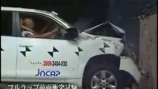 Crash Test 2010 - 20** Toyota Prado Landcruiser / Lexus GX  (Full Frontal) JNCAP