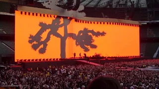 U2 - Where the Streets Have No Name @ Twickenham Stadium, London July 2017 Joshua Tree Tour