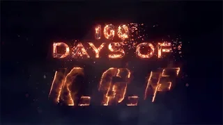 100 DAYS OF K. G. F | YASH | ROCKINGSTAR | Silly Monks