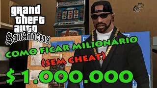 GTA San Andreas: como ficar MILIONÁRIO com o CASSINO! (sem CHEATS)