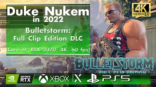 Duke Nukem in 2022 - Bulletstorm [Core i9, RTX 3070, 4K, 60 fps]