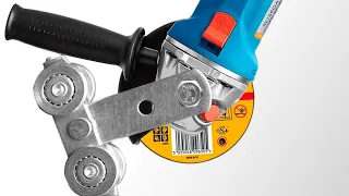 AMAZING IDEA for angle grinder! Homemade inventions!