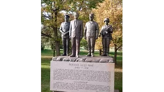 The Persian Gulf War Memorial - Operation Desert Storm At Soldiers Walk Memorial Park