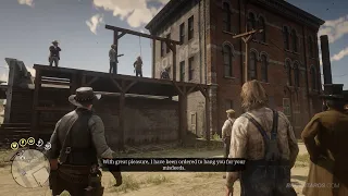 Blackwater public execution - Red Dead Redemption 2