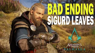 Assassin's Creed Valhalla - Bad Ending - Sigurd Leaves [PS5]