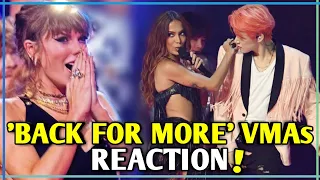 Taylor Swift Reaction To TXT 'Back For More' 2023 VMAs Performance feat. Anitta