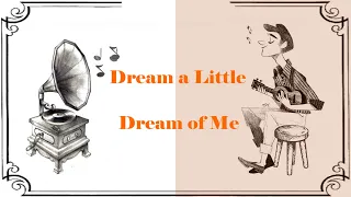 Dream A Little Dream Of Me -  fingerstyle ukulele (with TABS) original version