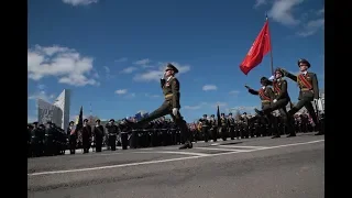 Парад Победы в Вологде. 09.05.2018 год