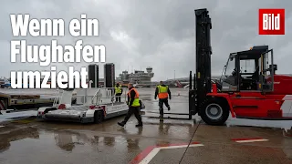 BER Flughafen: So verlief der Umzug von Tegel nach Schönefeld