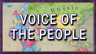Victoria 3 Voice of the People (Patch 1.3) - AI only timelapse