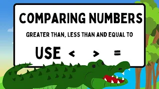 Greater Than Less Than | Comparing Numbers | Kids Learning #toddlerlearning #toddlerslearningvideos