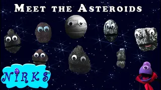 Meet the Asteroids Part 1 - A Song About Astronomy - By In A World Music Kids with the Nirks™