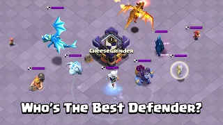 Finding The Best Defensive Troops in Clash of Clans
