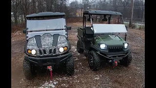 Bighorn 450 4x4 and Hisun Axis 500 4x4 UTV Comparison