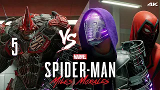 Прохождение Marvel Spider-Man Miles Morales / Только сюжет / Эпизод 5 - Западня [4K] #5